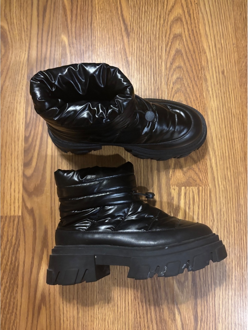 Brand New Oak + Fort Puffer Winter Boots- Women’s Size 7